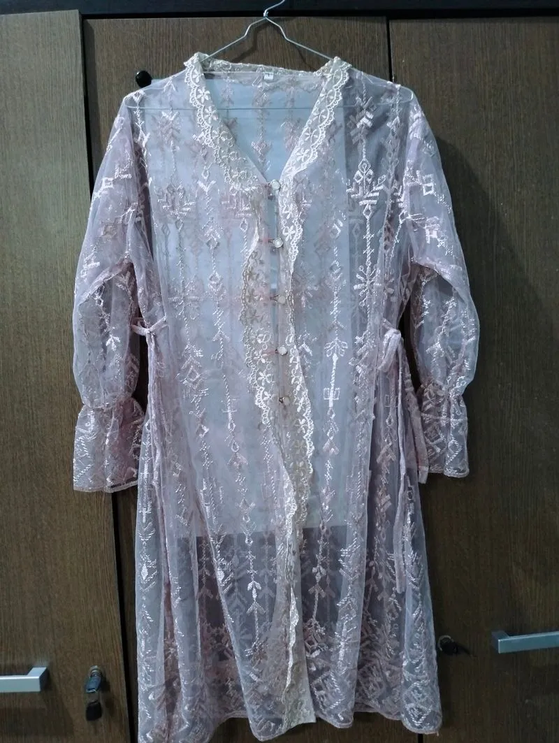 Outer brokat pink photo 1