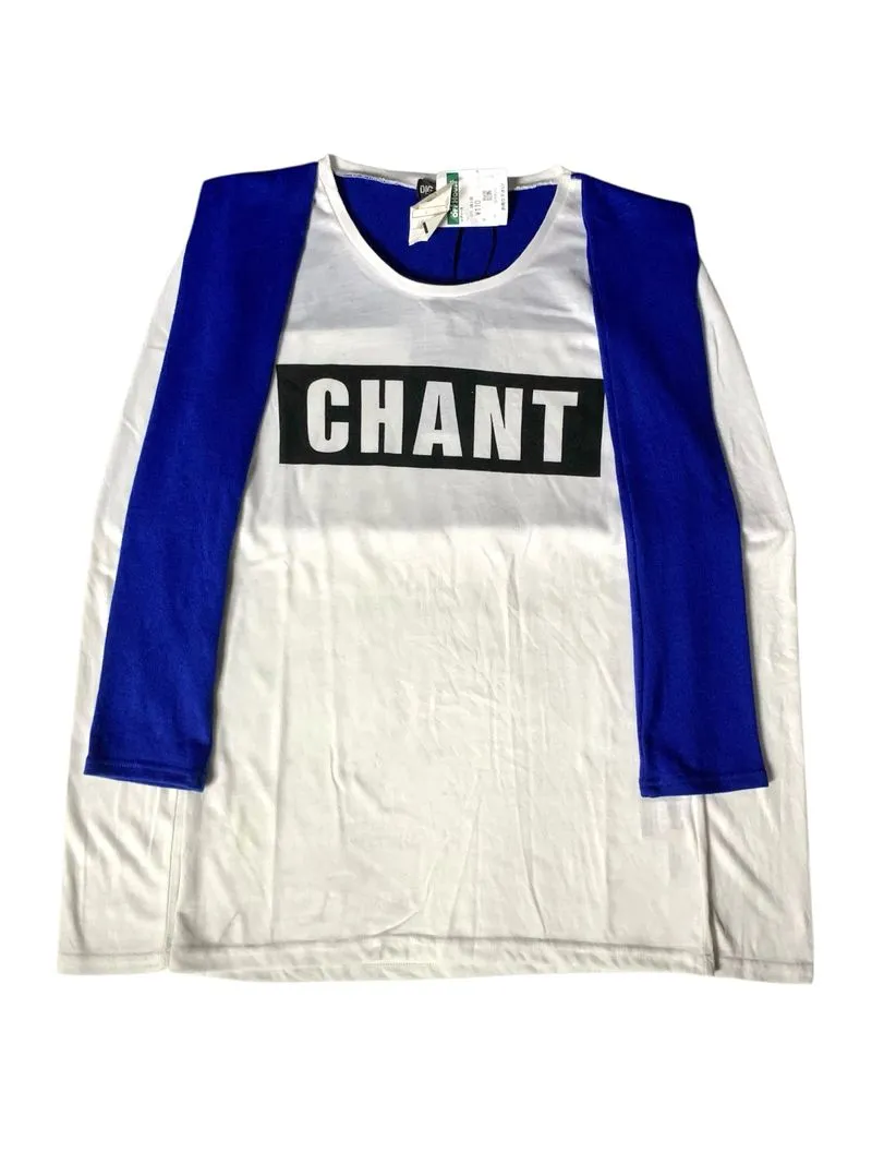 Dig deep black label chant graphic & 4sleeve long sleeve tee photo 1