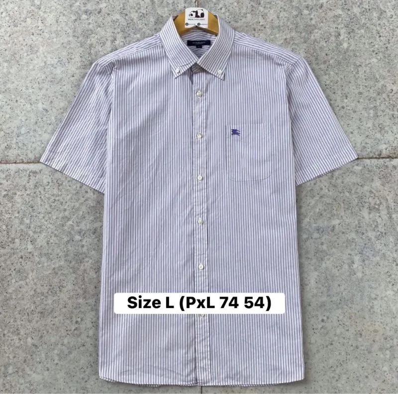 Kemeja Salur Burberry photo 1