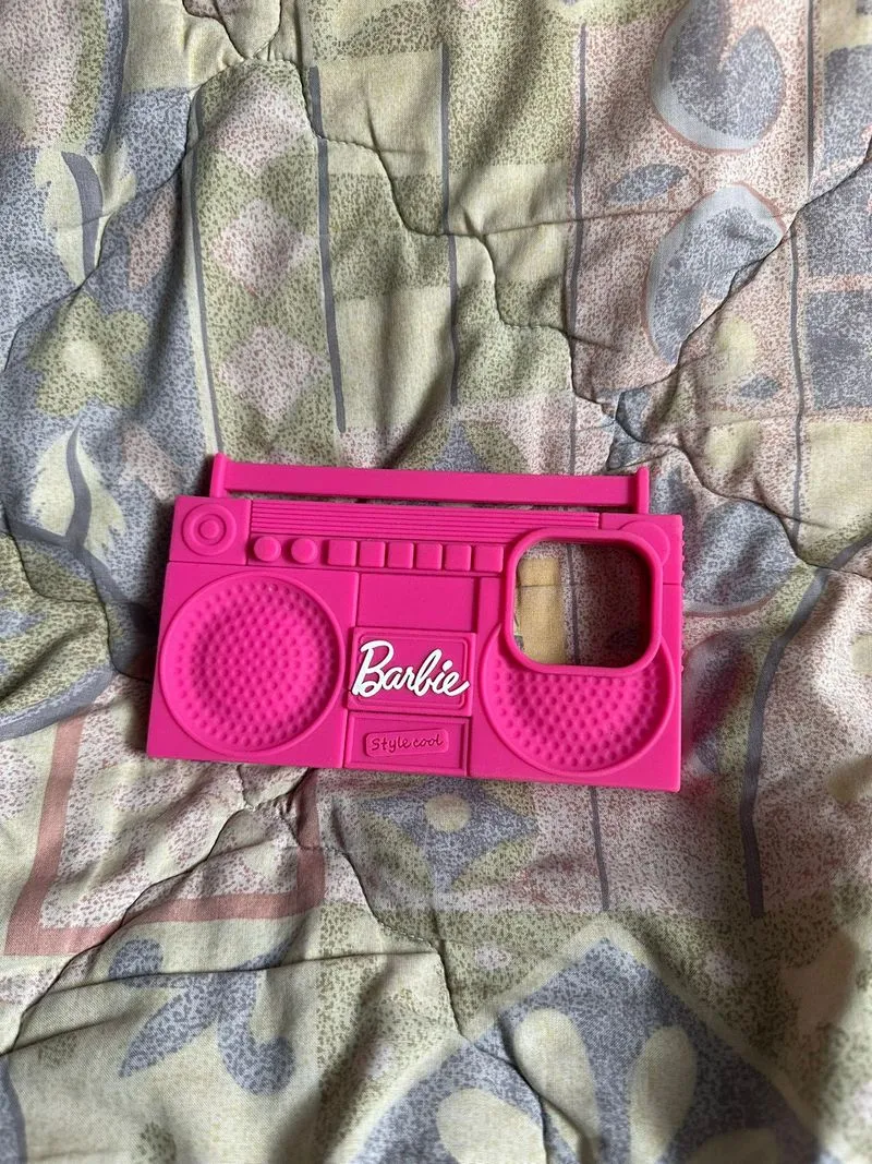 Wodecase Barbie Stereo Silicon Case for Iphone  photo 1