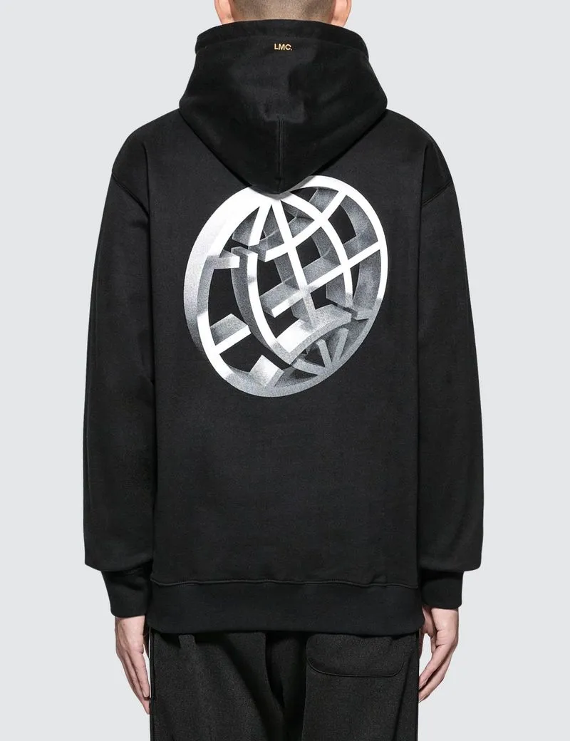Hoodie LMC big logo original hitam pekat mulus bahan berat photo 1