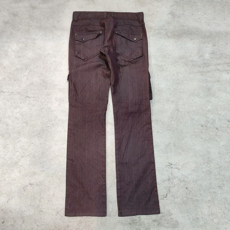 Semantic Design Multi Pocket Cargo Pants Vkei Y2k style - Preloved