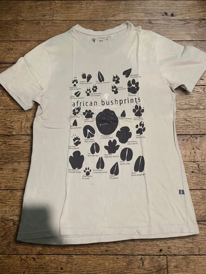 African Nature Unisex Bush Print Crew T Shirt photo 1