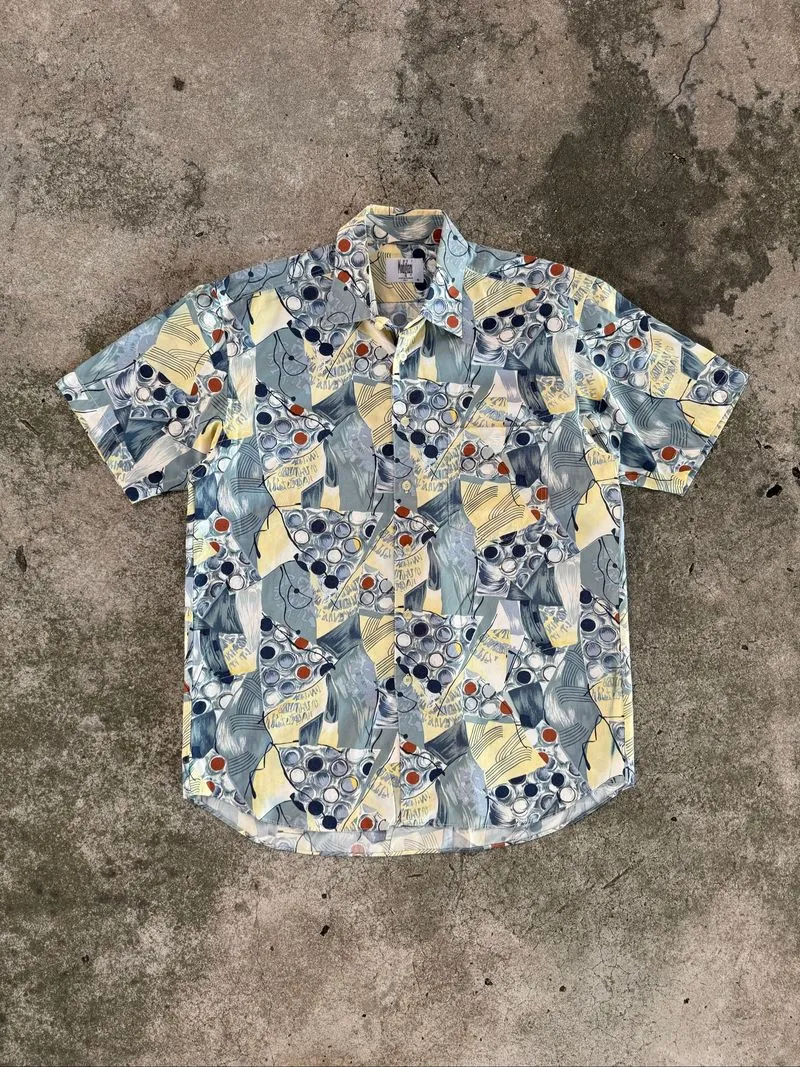 Modigliani Italy Vintage Patern Shirts photo 1