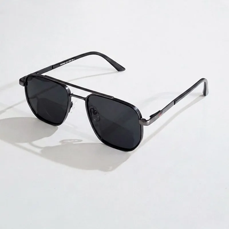 Kacamata Aviator Black Vintage UV400 photo 1