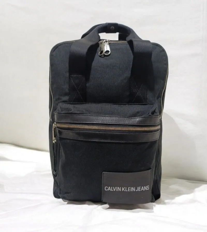 Calvin Klein Jeans Fullblack Backpack Original  photo 1