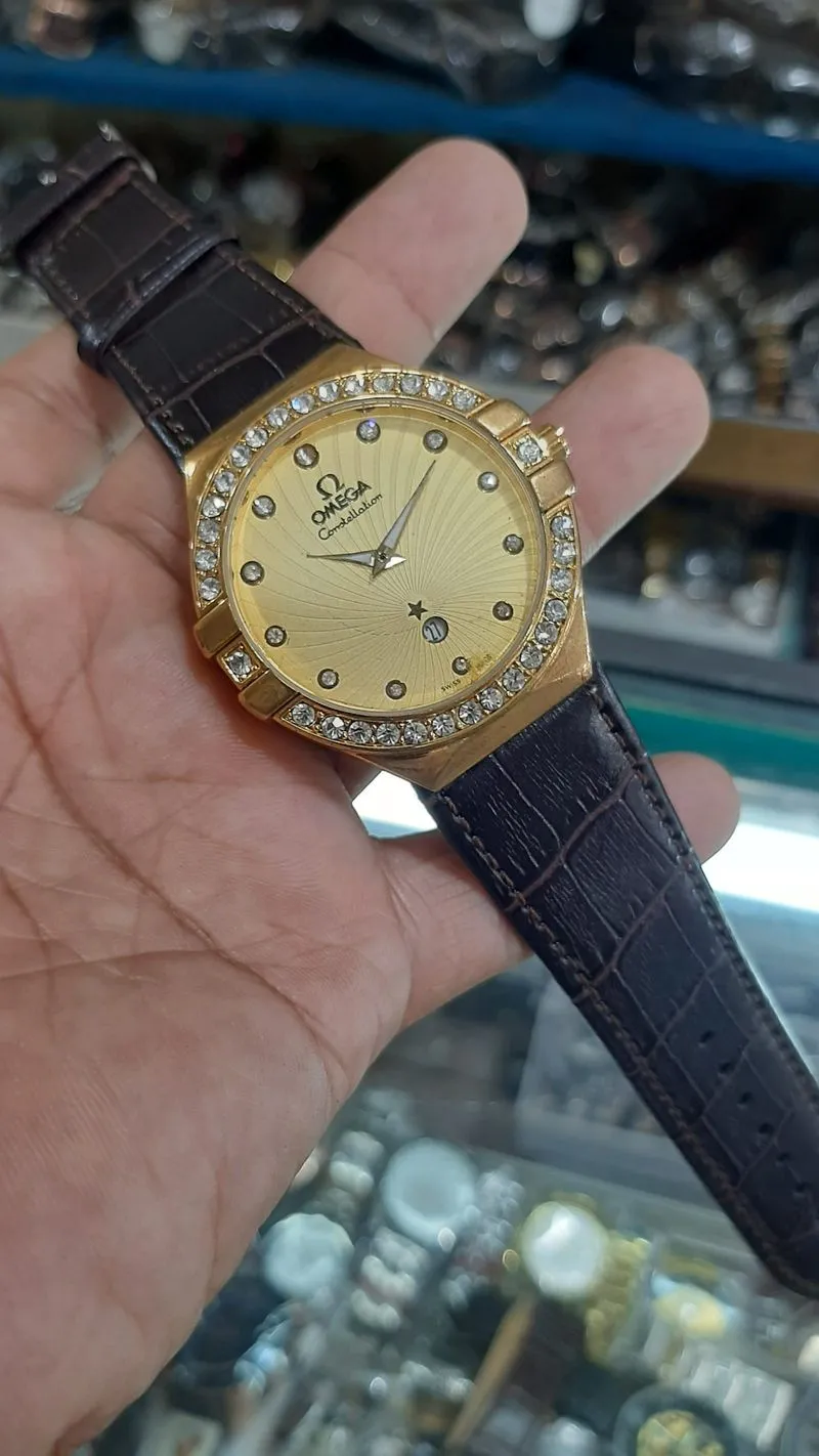 Jam tangan pria Omega stainless steel classic vintage photo 1