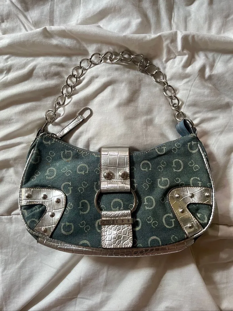 guess bag denim  photo 1