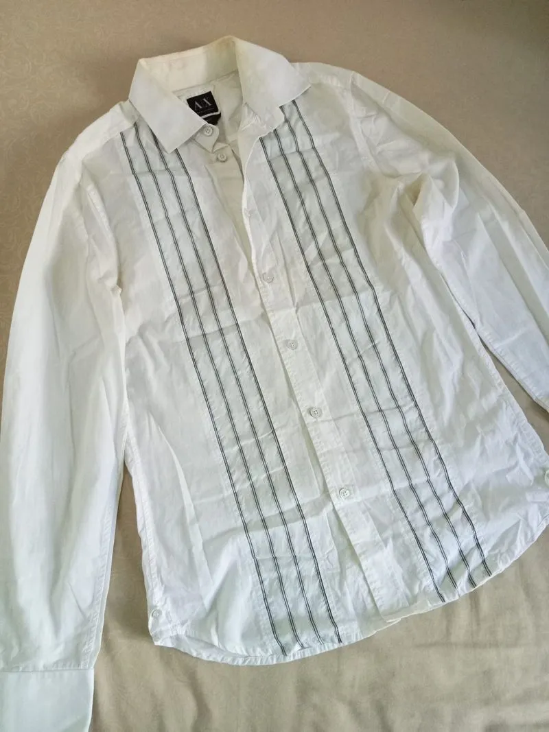 [ NETT ] Armani Exchange Mens Slim Fit Shirt photo 1