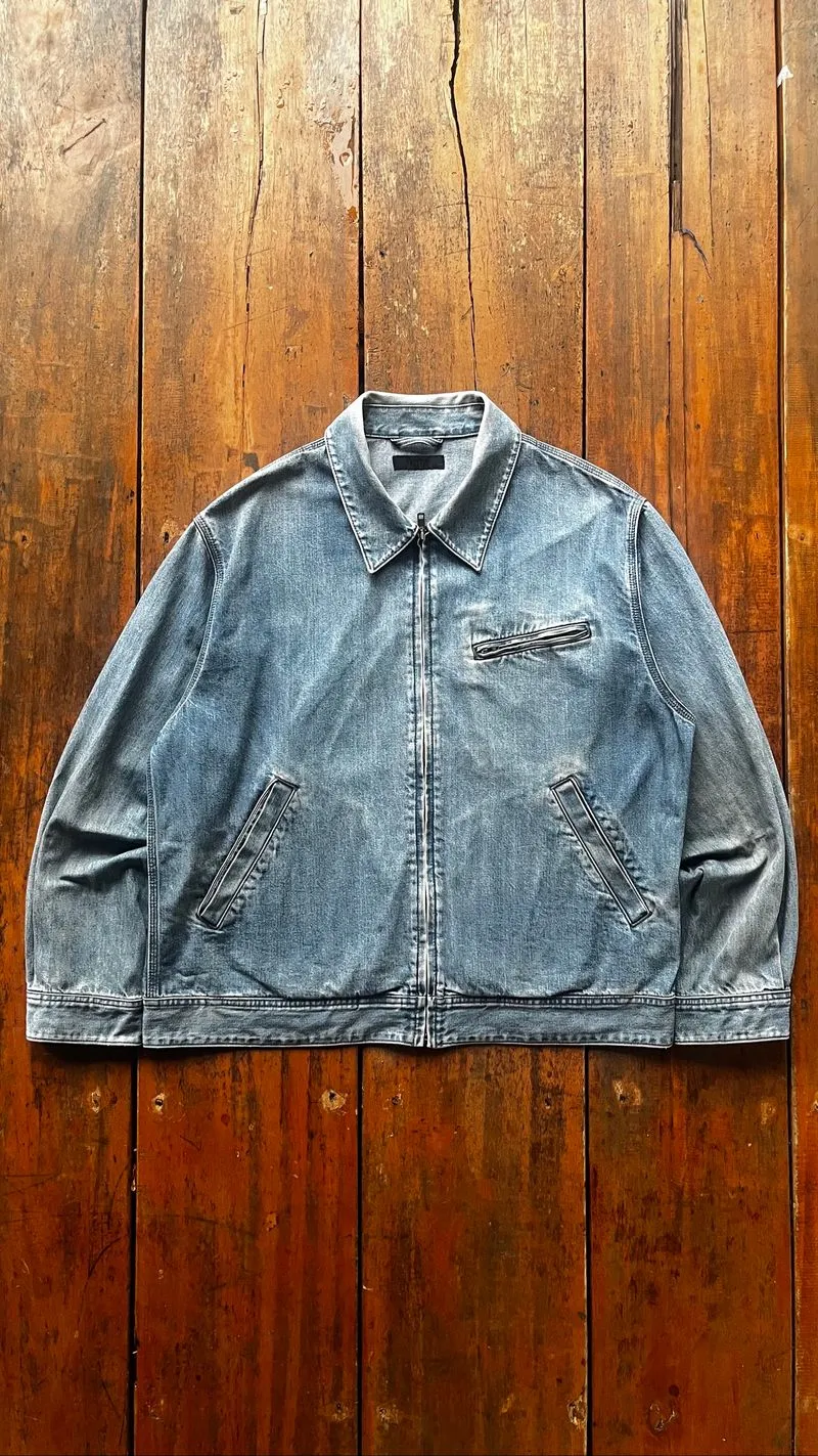 Jaket denim Uniqlo photo 1