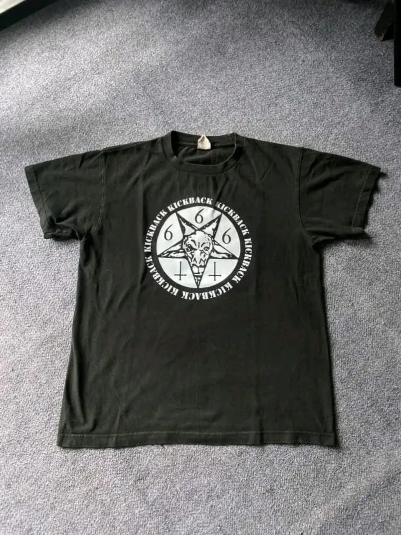 t-shirt kickback hardcore  photo 1