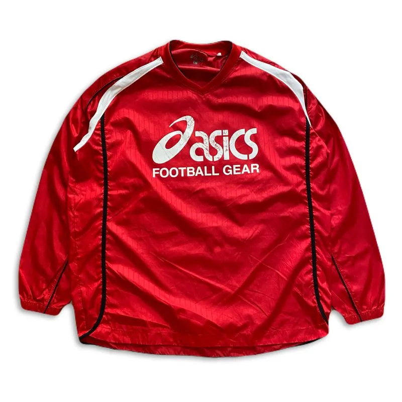 Asics Vintage Sportswear Jersey Pria white red photo 1