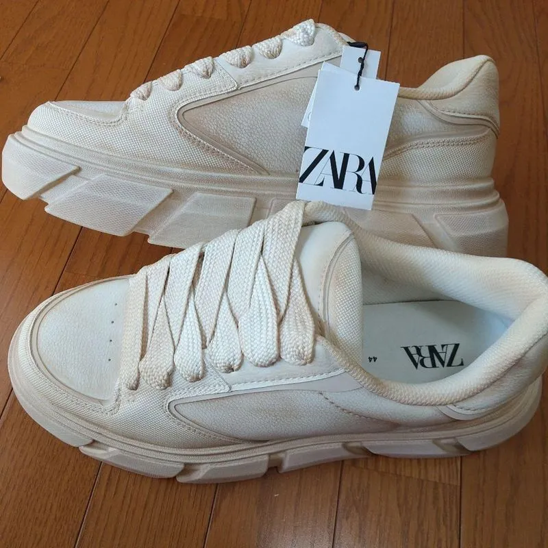 PL Chunky Sneakers ZARA cream size 43 photo 1