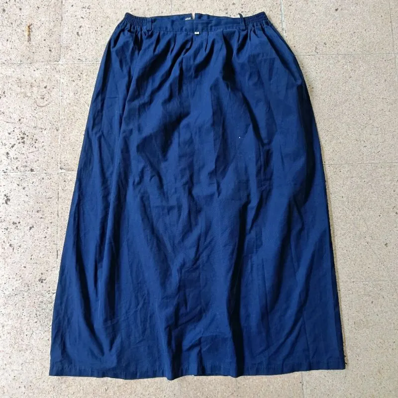 PL rok sekolah biru merk hisarji bahan famatex/ thunder 16 photo 1