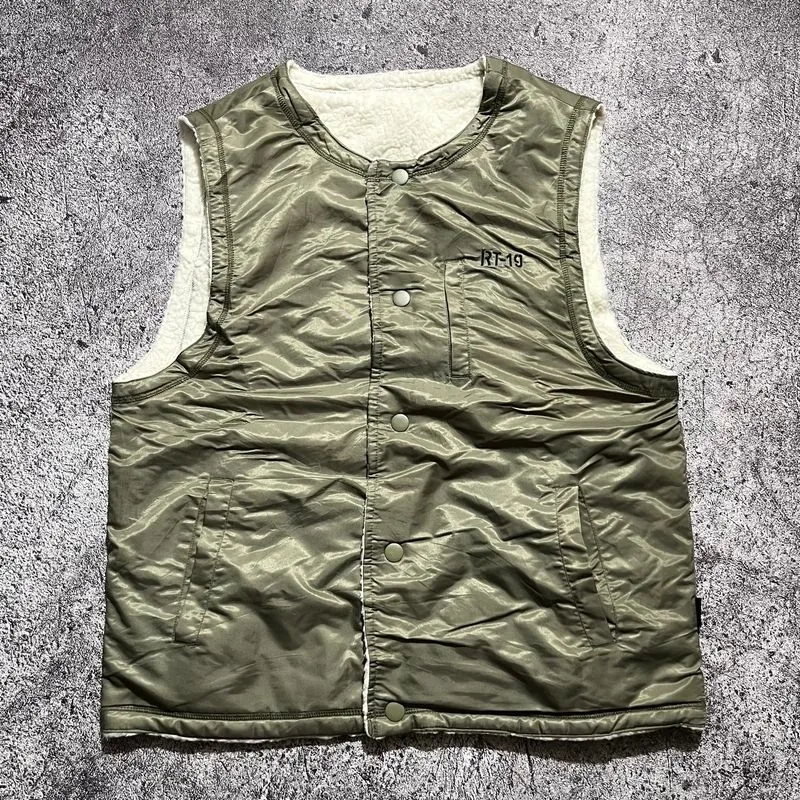 vest military waterproof army vintage revesible sherpa RT-15 photo 1