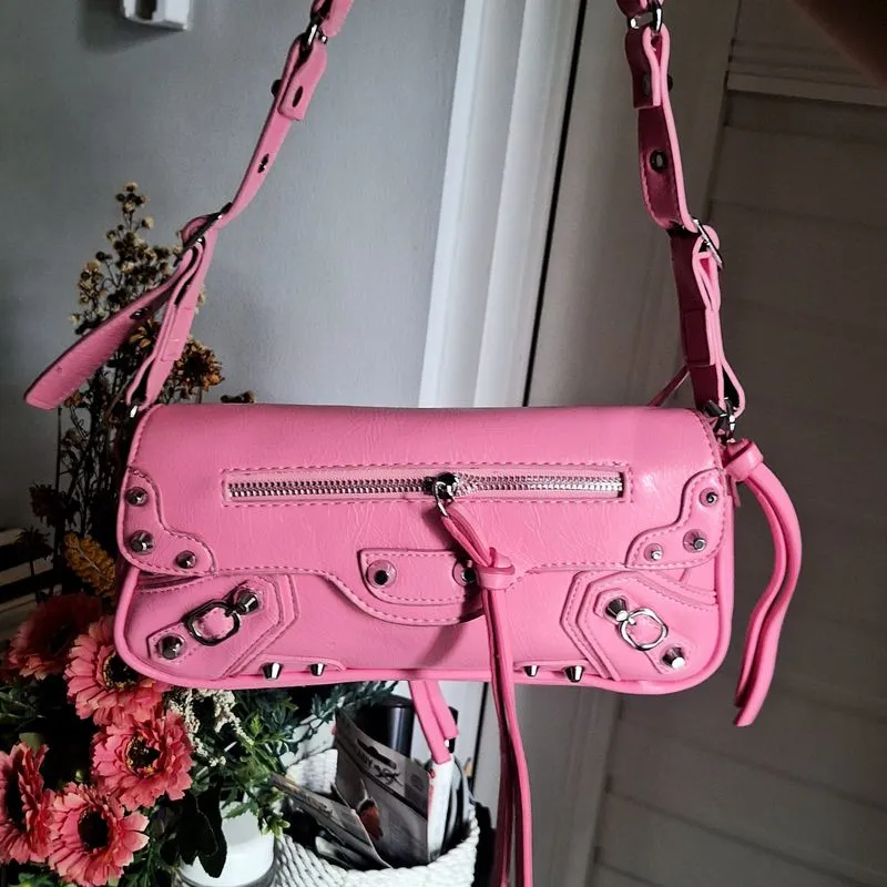 SOLD Tas Bag  Pink Shoulder Bag Y2K 2000s | Retro Coquette photo 1