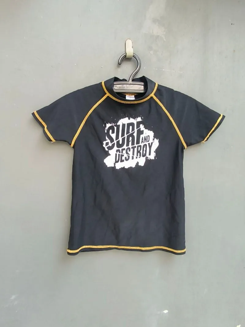 Baju Olahraga Unisex Lengan Pendek Bisa Renang, Bersepeda photo 1