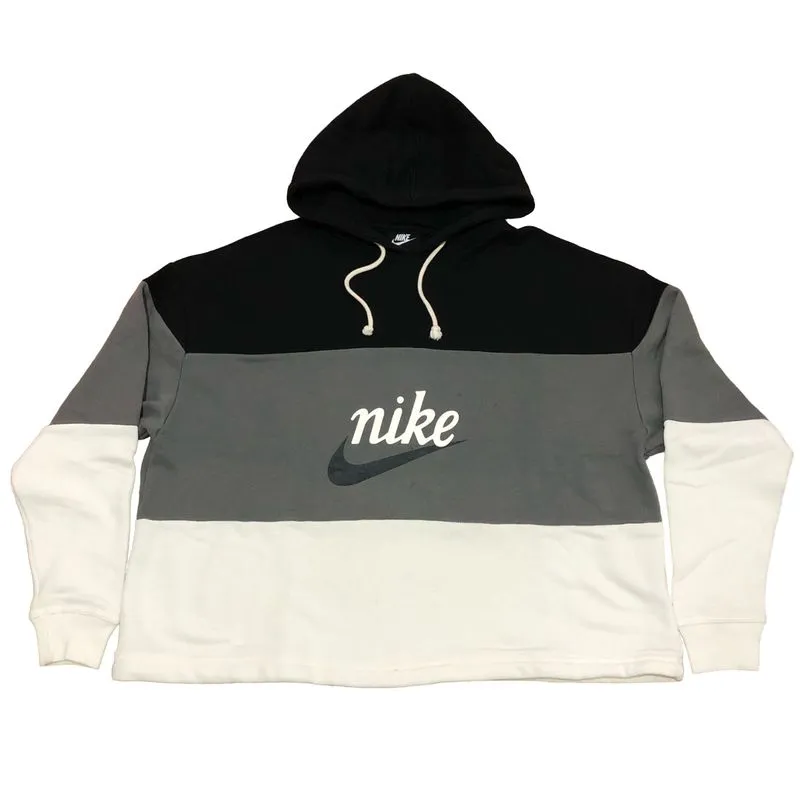 Nike Casual Hoody Pria white black photo 1