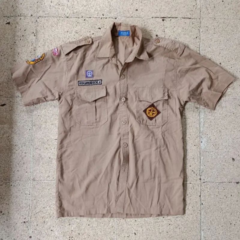 PL baju pramuka merk aura / time 15 photo 1
