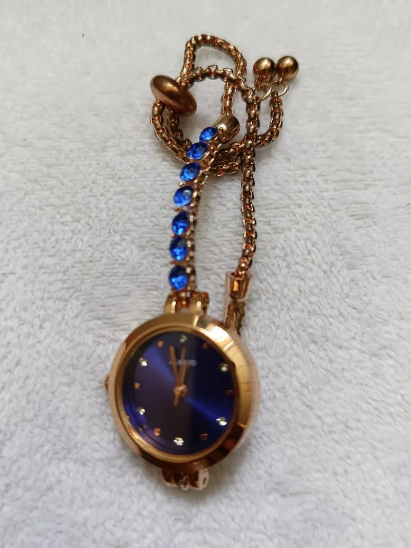 Blue vintage bracklet watches photo 1