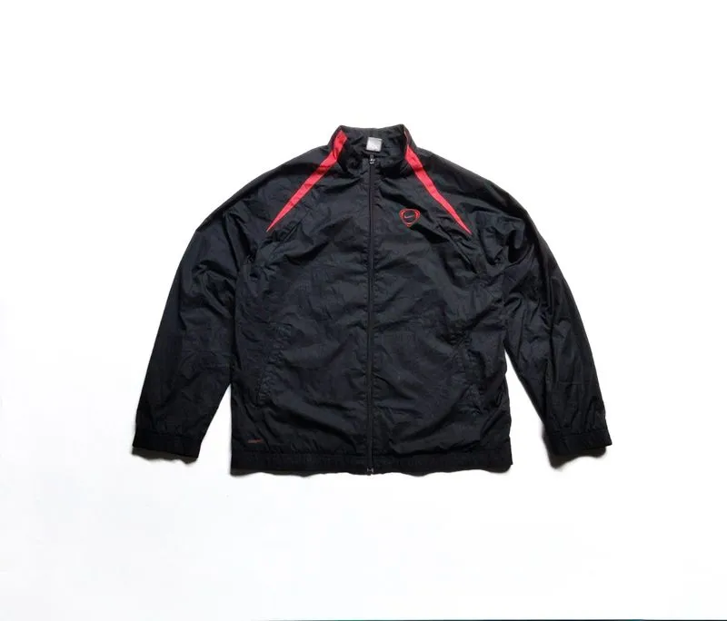 Jaket Windbreaker Nike Tiempo Hitam photo 1