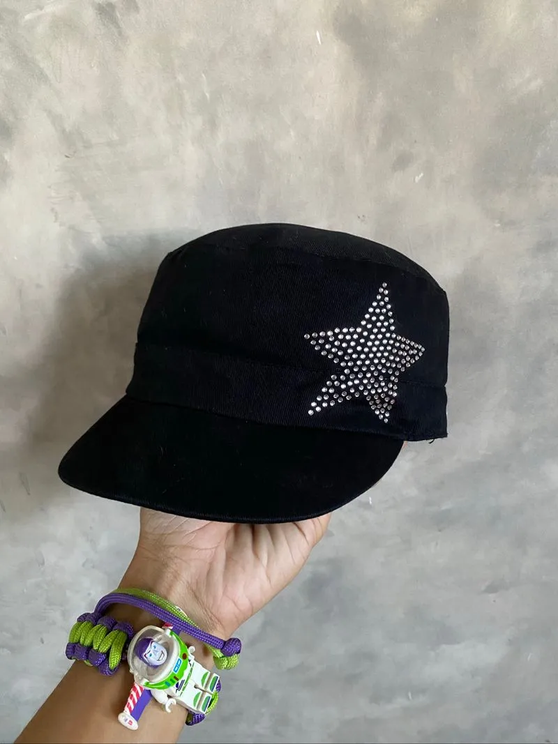 Y2K Star blink blink Patrol Cap photo 1