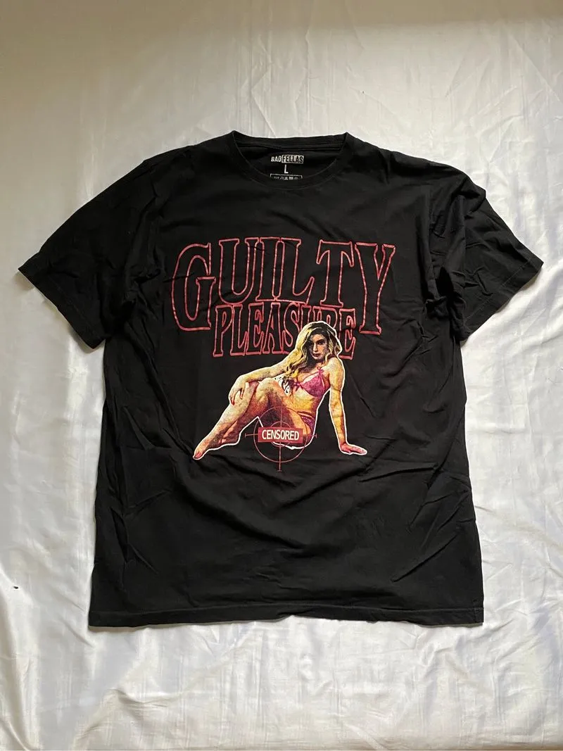 Kaos Pleasures Sexy Girl Porn Tee Not Supreme photo 1