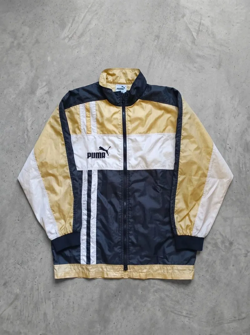 00s - Puma Vintage Windbreaker Boxy Track Jacket Y2K  photo 1