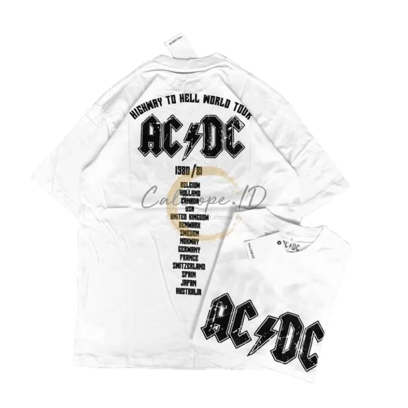 Kaos Band Merch Pull & Bear ACDC (Unisex) NETT PRICE photo 1