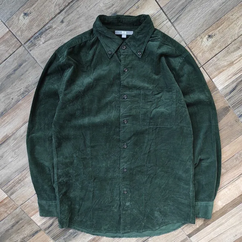 Kemeja corduroy Uniqlo size M photo 1