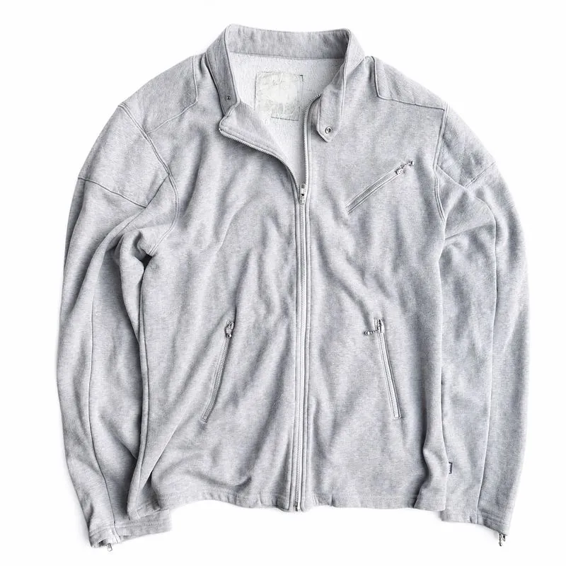 STUSSY Sweat Single Riders Jacket Authentic photo 1
