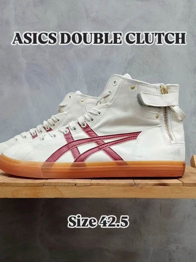ORI ASICS Unik Rare pakai Zipper size 42 photo 1