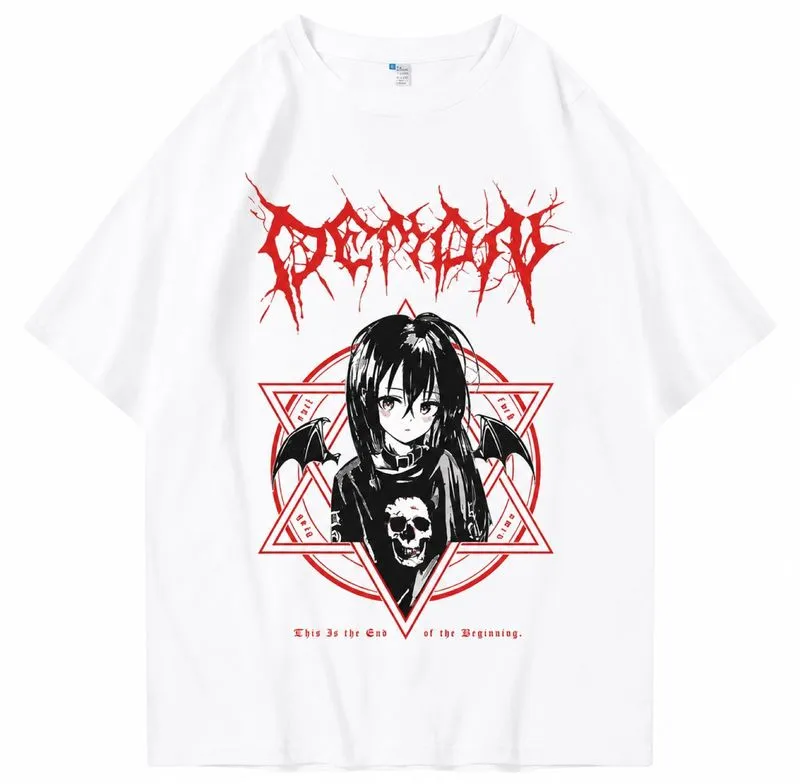 T-shirt demon oversize photo 1