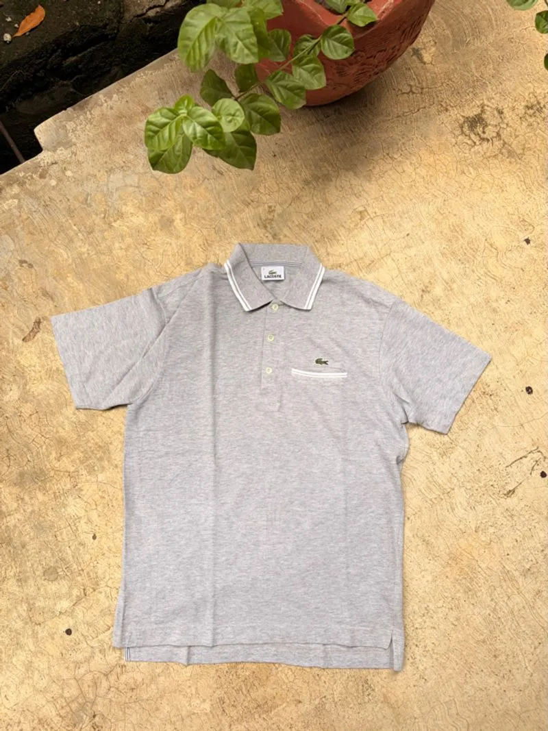 Lacoste polo shirt twin tapped photo 1