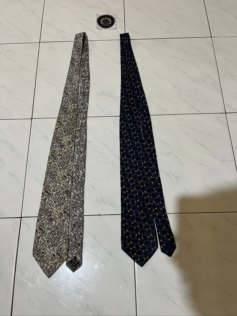Bundle 2 Ties Gianni Versace & Celine Paris  photo 1