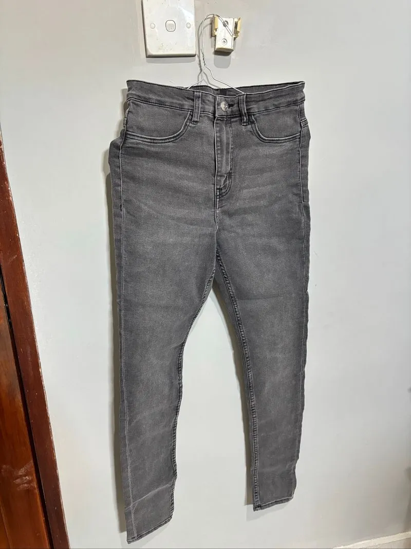 Jeans high waist wanita photo 1