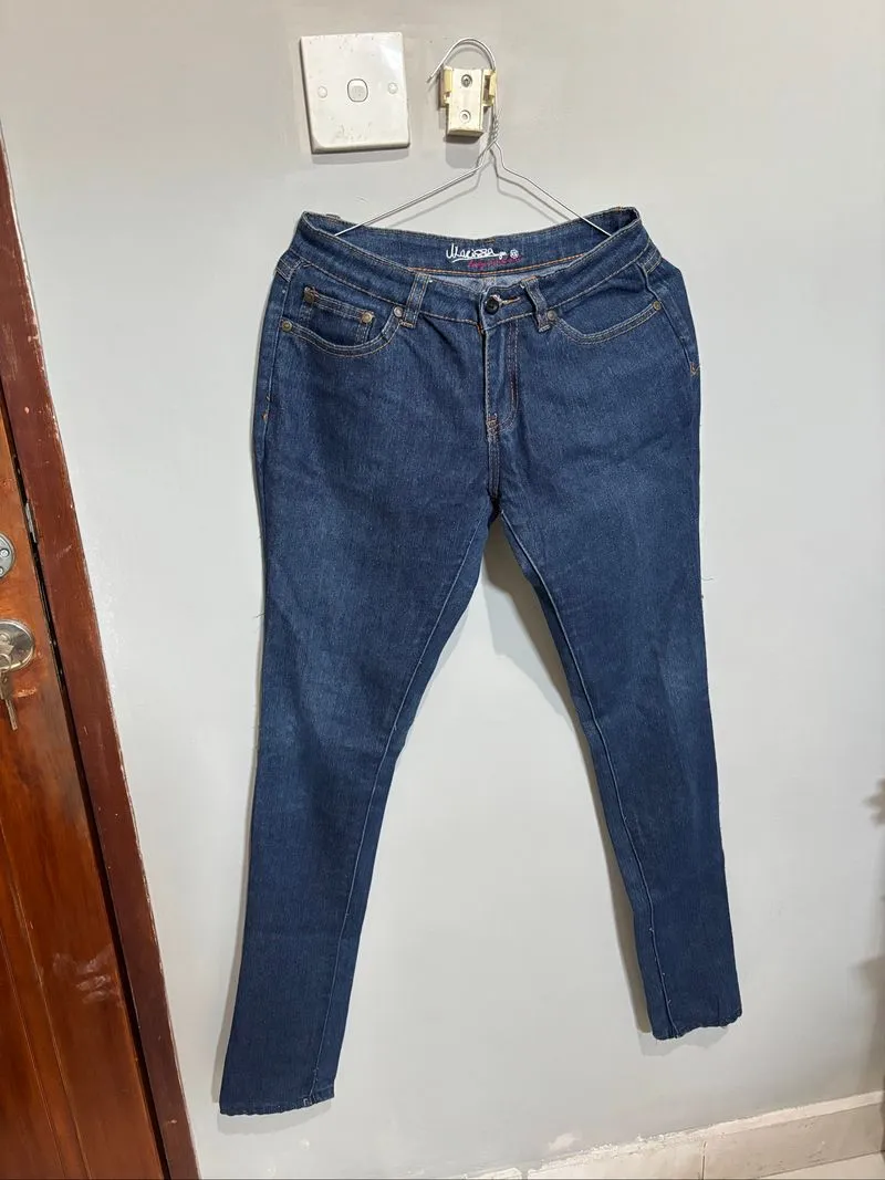 Jeans low waist vintage wanita photo 1