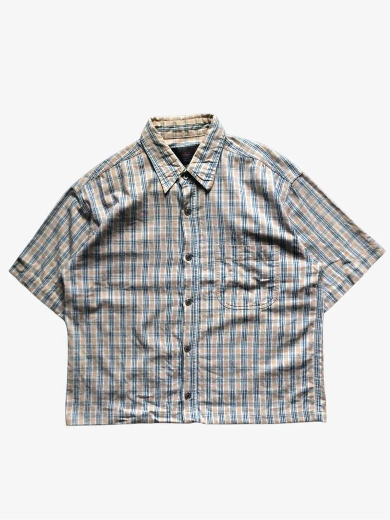 Boxy Shirt Short Sleeve plaid by SPORTMAN photo 1