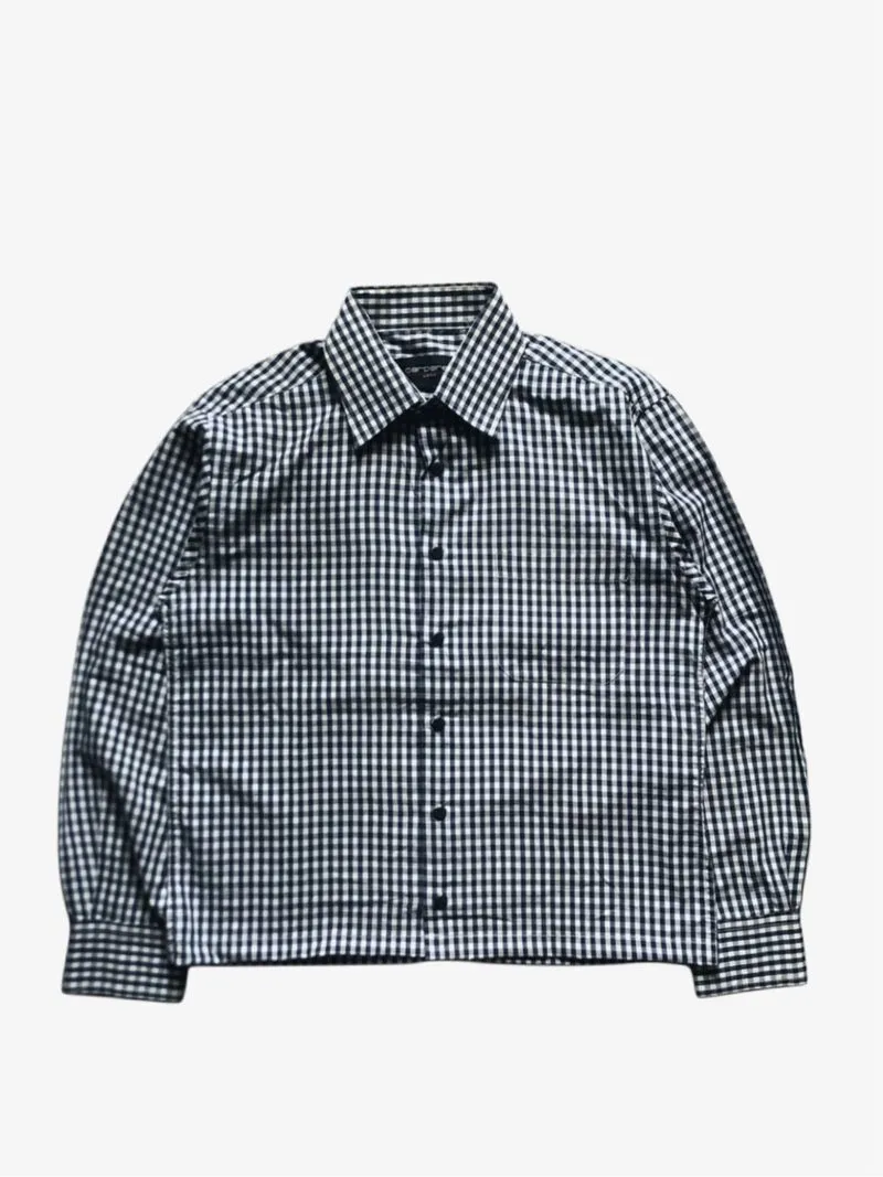 Boxy Shirt Short Sleeve plaid by Carpareili photo 1
