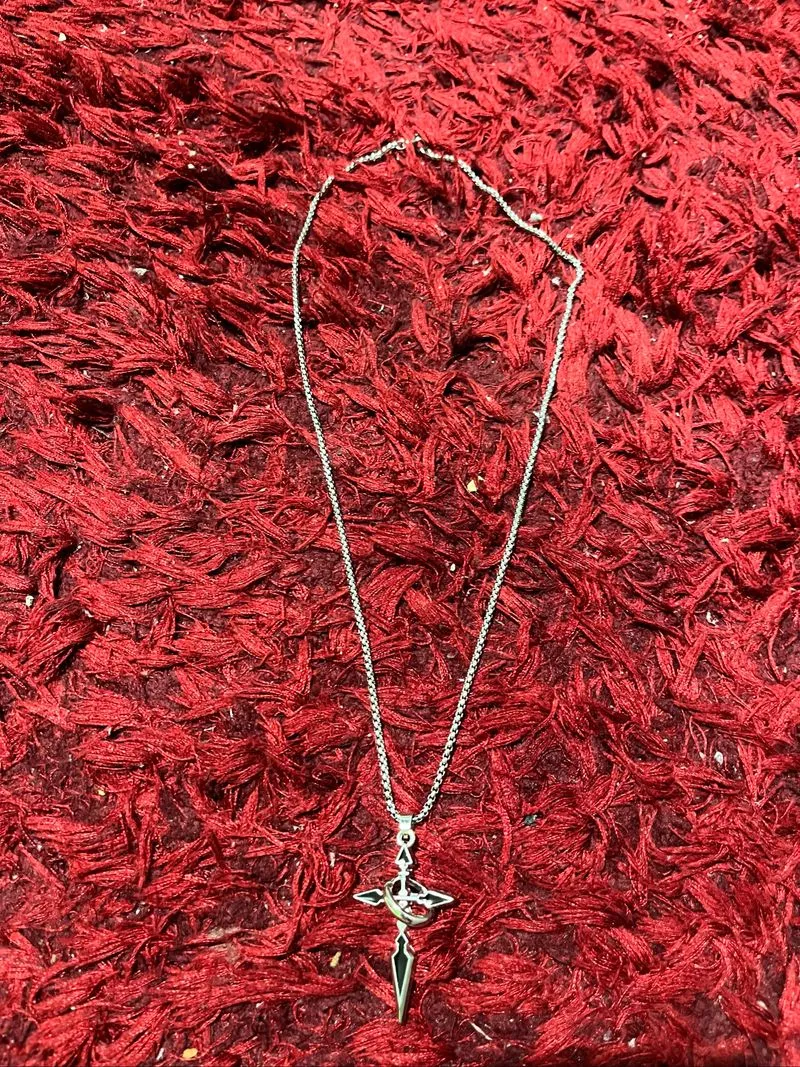 razen cross necklace photo 1