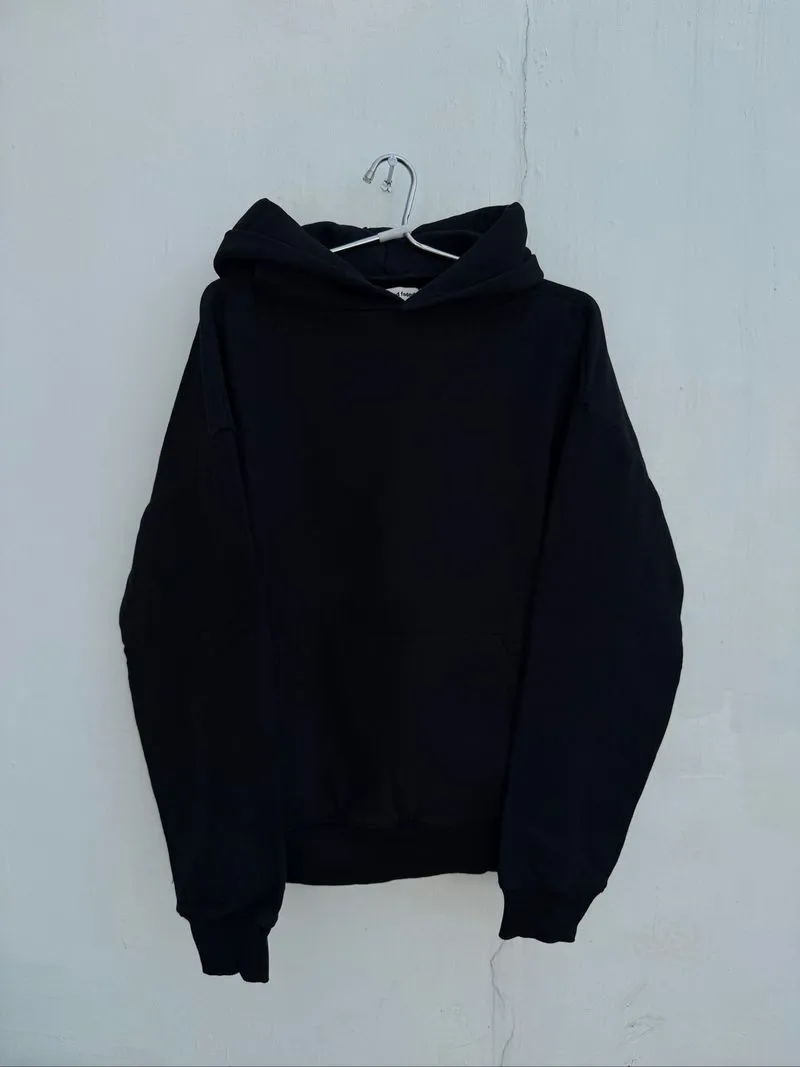 All Around Faded Boxyfit Hoodie Black Onxy photo 1