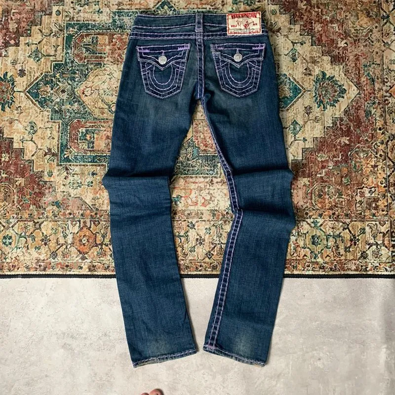 Celana jeans y2k true religion billy super t photo 1
