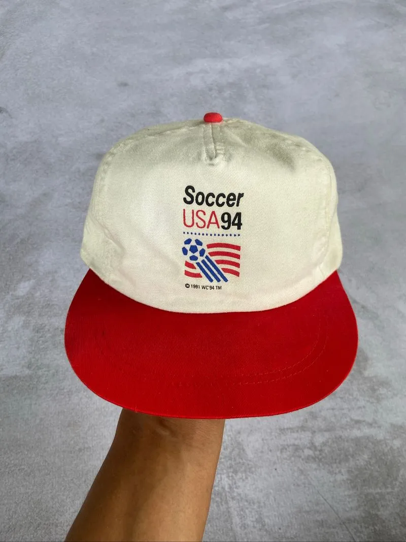 90s USA Soccer 1994 World Cup Cap snapback photo 1