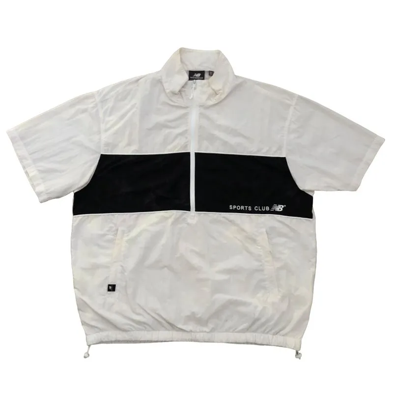 New Balance Streetwear Sportswear T-shirt Pria white black photo 1