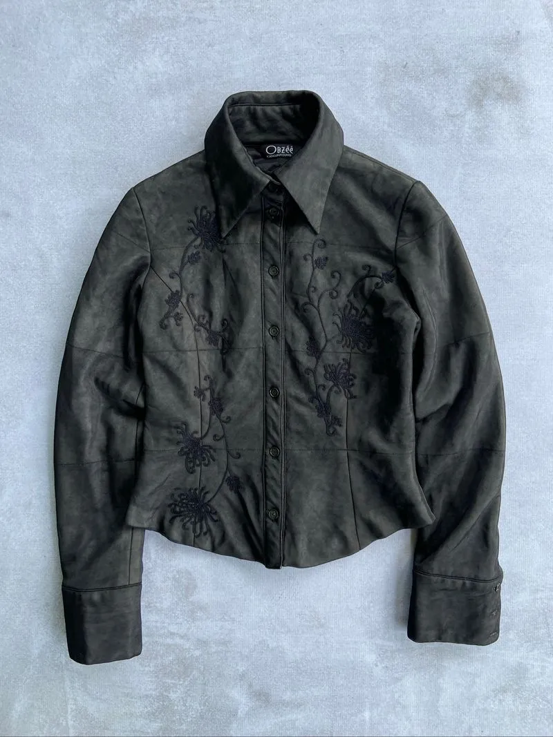 Obzee Kang Jin Young blouse 90s photo 1