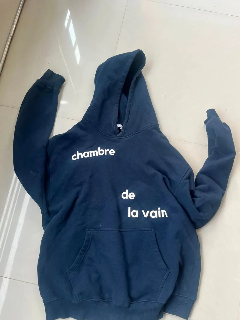 CHMB Hoodie Navy Chambre De La Vain photo 1