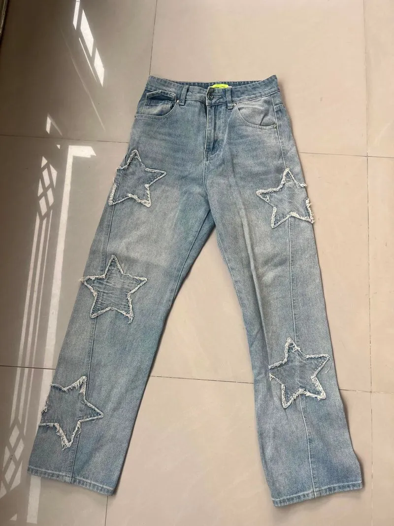 Jeans Wanita Korean Style Y2K photo 1