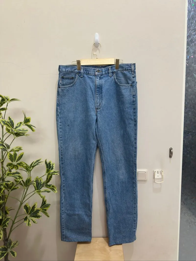 Celana Panjang Vintage Carhartt B18 Traditional Fit Denim Je photo 1