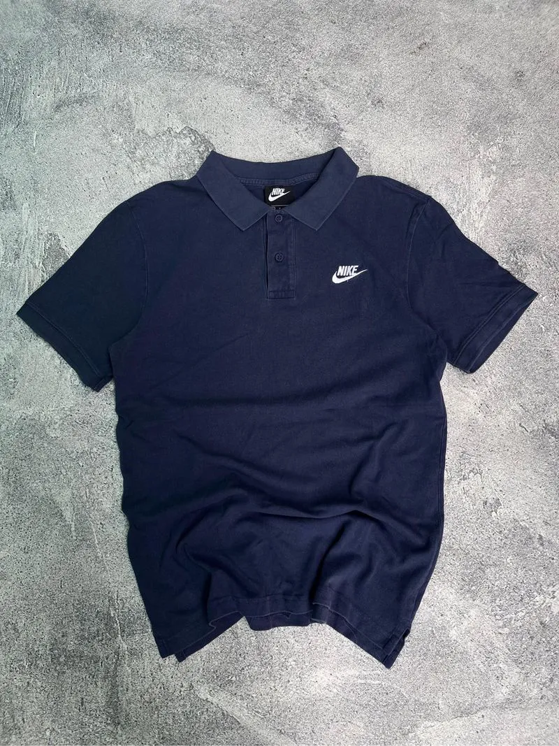 NIKE POLOSHIRT SMALL SWOSH🫐 photo 1