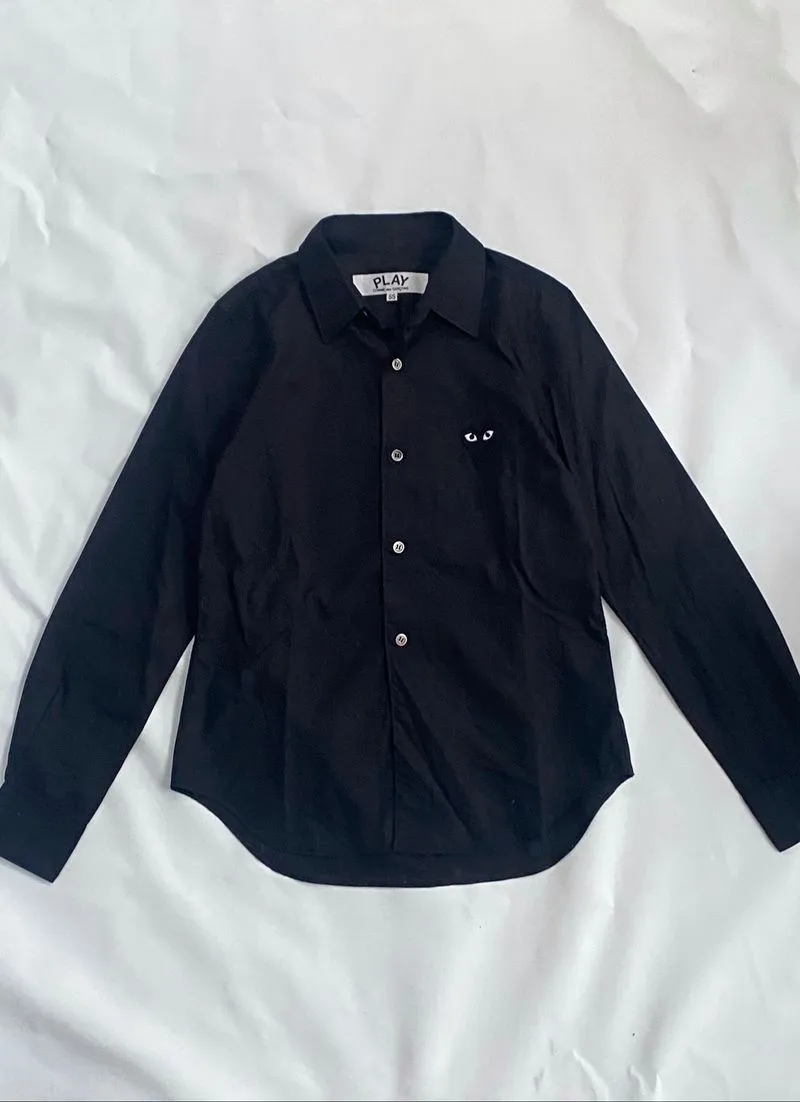 Play CDG Shirt Black photo 1